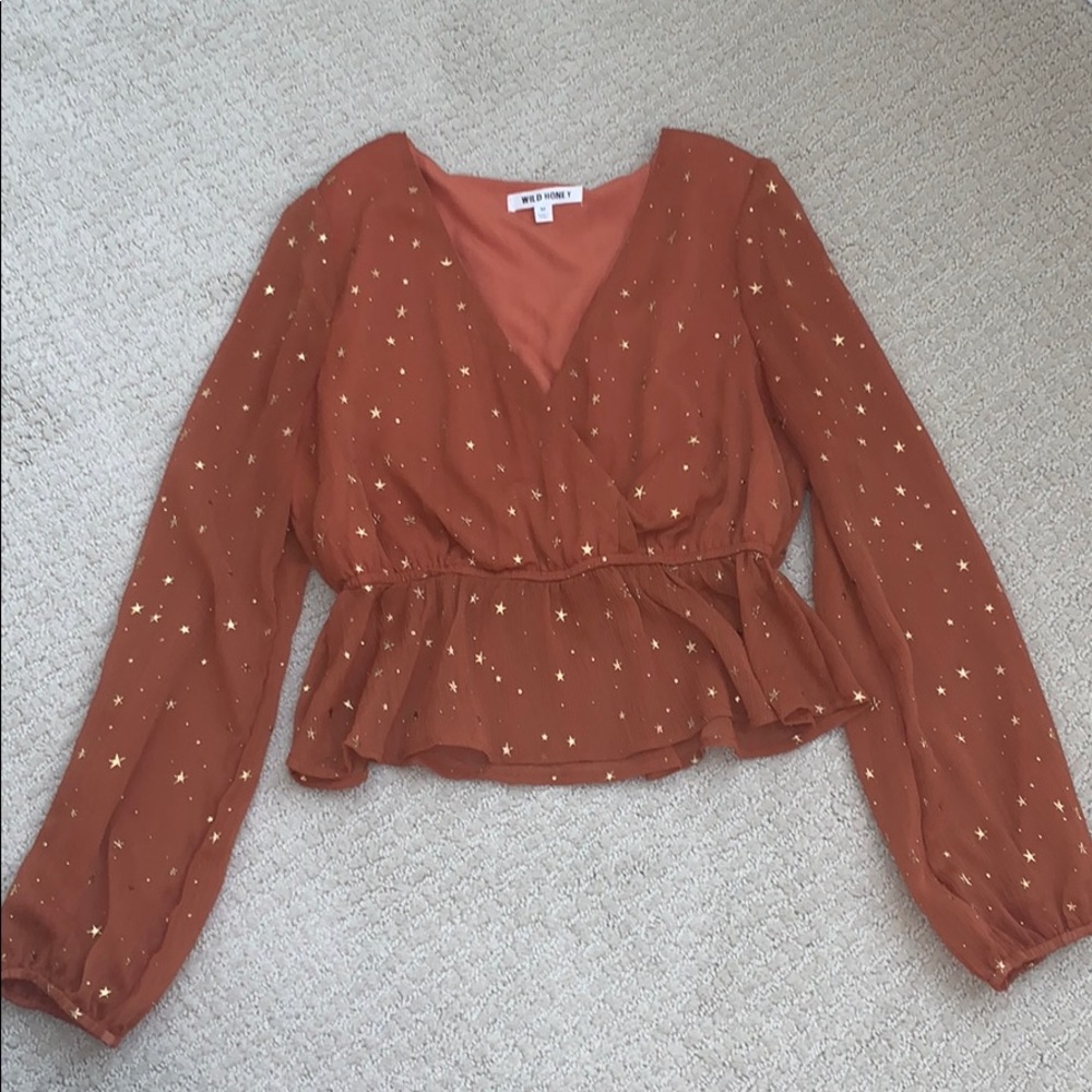 Wild Honey crop top size Medium
